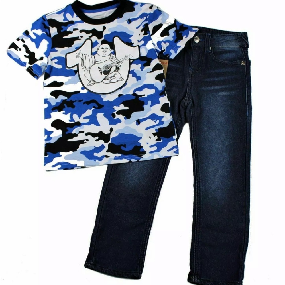 True Religion toddler boy set 3T